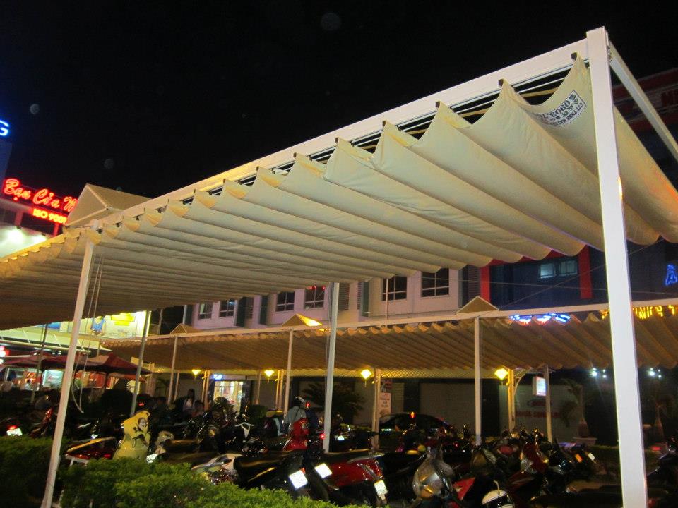 Mái che nhà hàng bờ biển Vũng Tàu