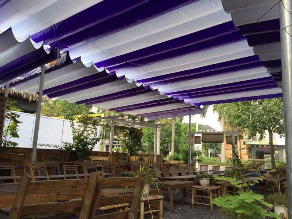 Mái che quán ăn sân vườn tại Bà Rịa