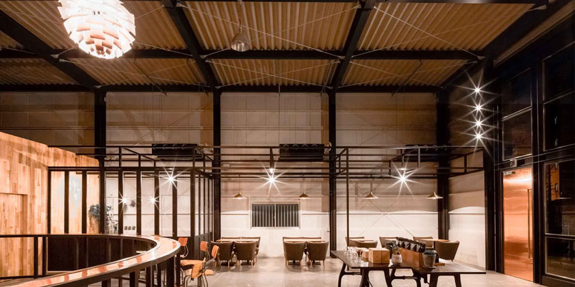 Quán cafe khung thép tại Bà Rịa Vũng Tàu