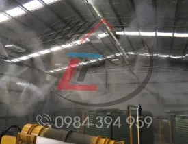 Hệ Thống Phun Sương Làm Mát Nhà Xưởng Tại Bà Rịa–Vũng Tàu