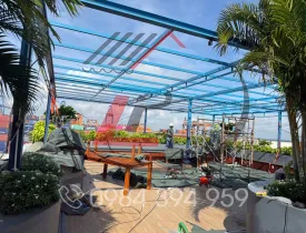 Top 5 Đơn Vị Thi Công Mái Che, Mái Xếp Tại Phú Mỹ – Bà Rịa Vũng Tàu