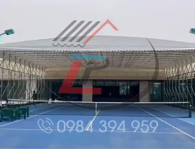 Mái Vòm Bạt Di Động Trượt Ray Cho Kho Bãi Công Công Ty Đạm Phú Mỹ