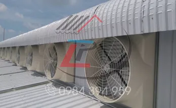 Giải pháp chống nóng nhà xưởng hiệu quả nhất 2026
