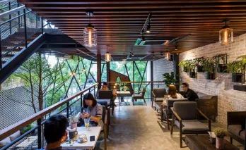 Báo giá thi công quán cafe khung thép tại Phú Mỹ - Bà Rịa Vũng Tàu