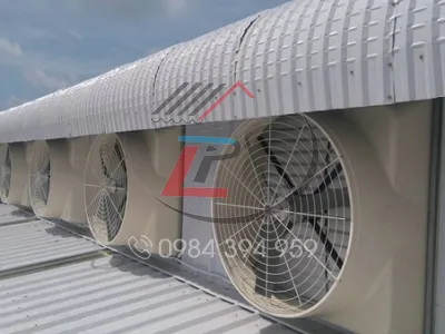 Giải pháp chống nóng nhà xưởng hiệu quả nhất 2026