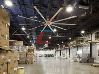 Quạt Công Nghiệp HVLS Là Gì? Lợi Ích & Ứng Dụng Cho Nhà Xưởng Tại Bà Rịa–Vũng Tàu