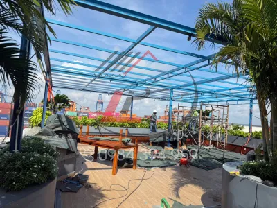 Top 5 Đơn Vị Thi Công Mái Che, Mái Xếp Tại Phú Mỹ – Bà Rịa Vũng Tàu