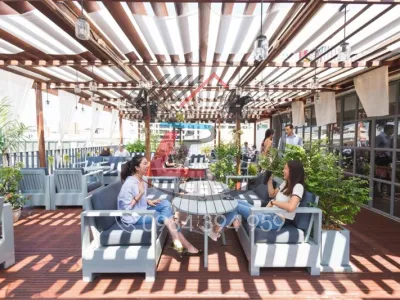 Mái che quán trà sữa: Không chỉ chống nắng mà còn giúp tăng doanh thu