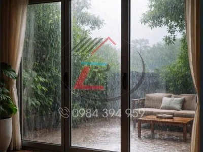 Nước hắt vào cửa, phòng khách: Nguyên nhân và giải pháp xử lý triệt để