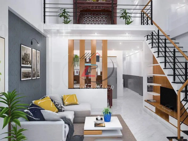 Nhà tiền chế có gác lửng