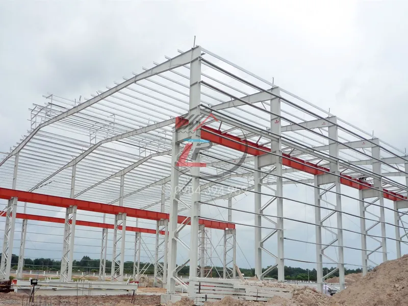 Nhà xưởng khung thép