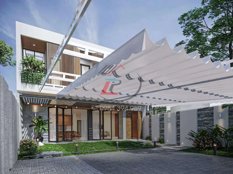 Mái xếp cho nhà ở, sân vườn