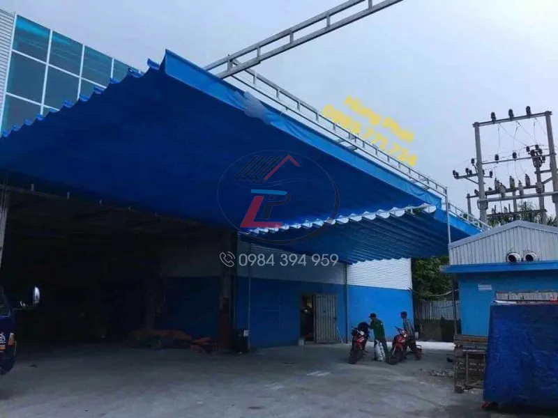 Mái che cho nhà xưởng, công ty