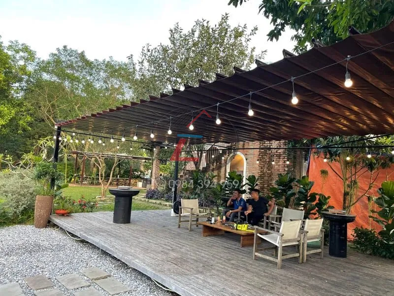 Mái xếp cho nhà ở, sân vườn
